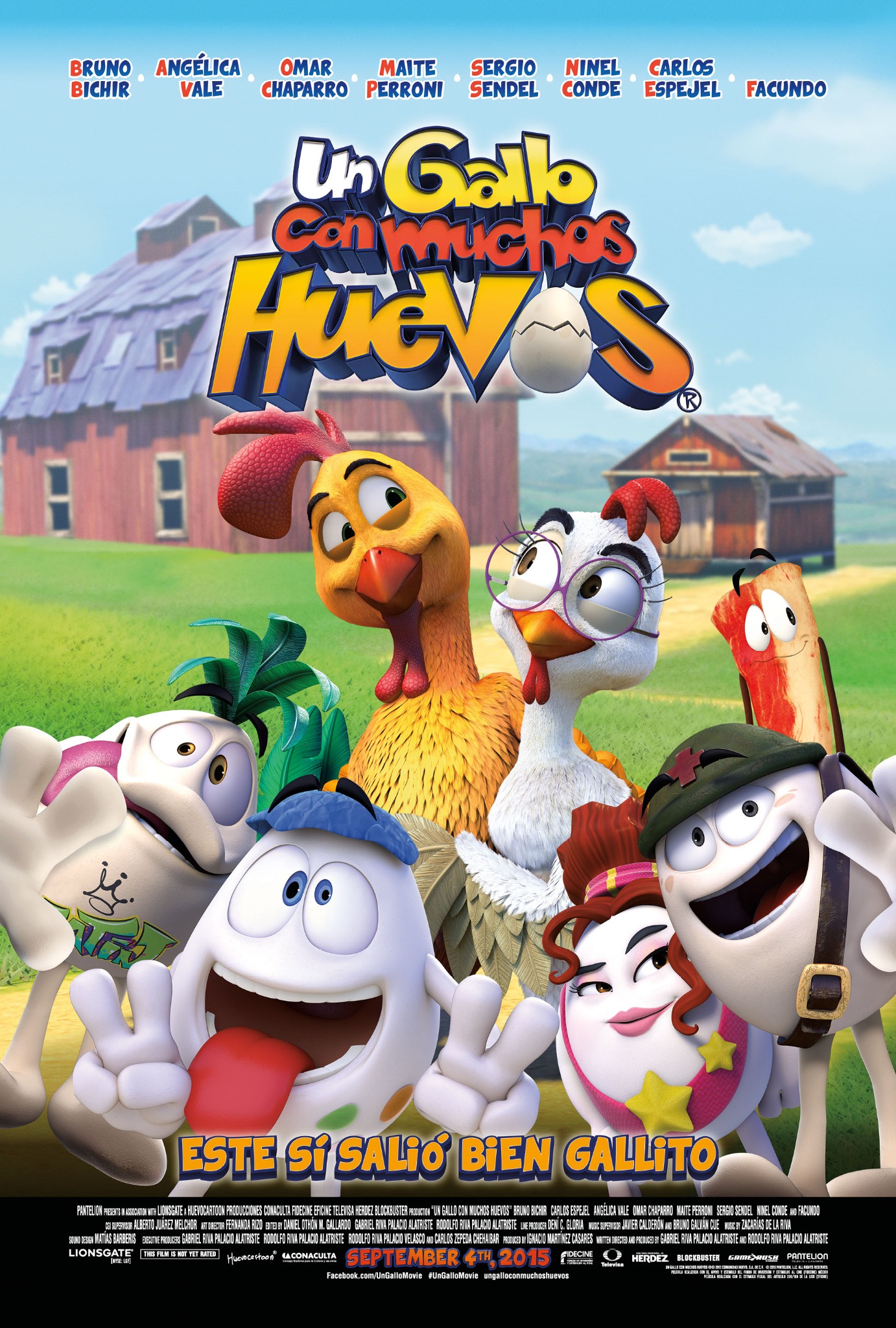 A Rooster with Many Eggs poster